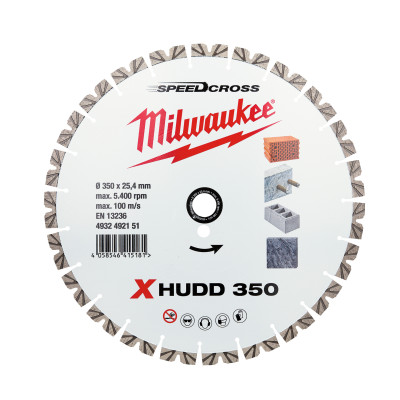 Disque Speedcross Extreme Hudd 350Mm-Milwaukee Consommable