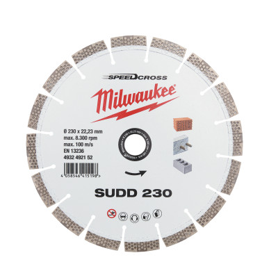 Disque Speedcross Sudd 230Mm-Milwaukee Consommable
