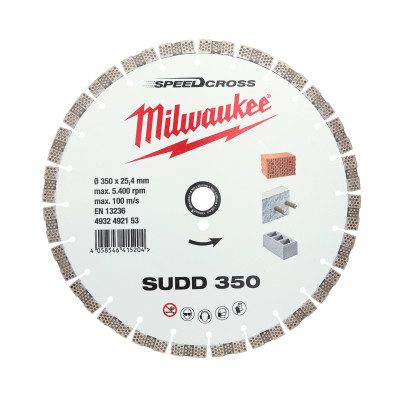 Disque Speedcross Sudd 350Mm-Milwaukee Consommable