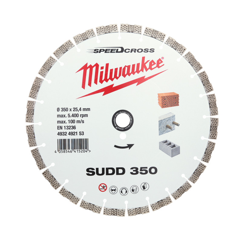 Disque Speedcross Sudd 350Mm-Milwaukee Consommable