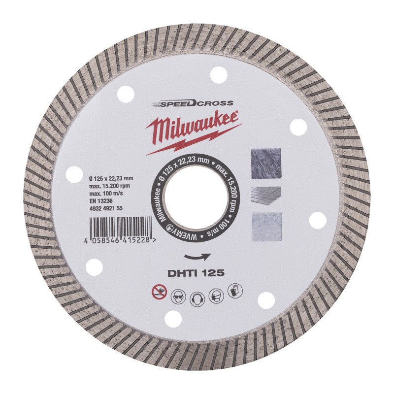 Disque Speedcross Dhti 125Mm-Milwaukee Consommable
