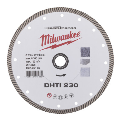 Disque Speedcross Dhti 230Mm-Milwaukee Consommable