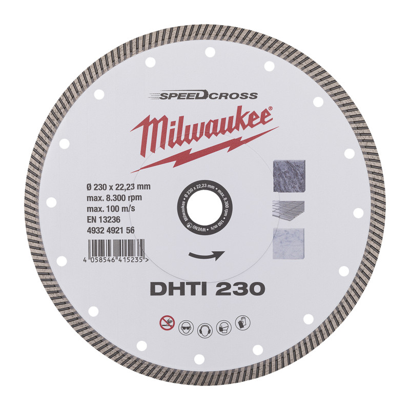 Disque Speedcross Dhti 230Mm-Milwaukee Consommable