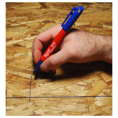 Marqueur Pointe Fine Bleue-Milwaukee Outils À Main