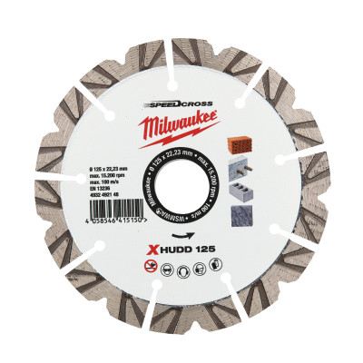 Disque Speedcross Extreme Hudd 125Mm-Milwaukee Consommable