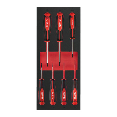 Module Servante Tournevis Torx 7 Pièces-Milwaukee Outils À Main