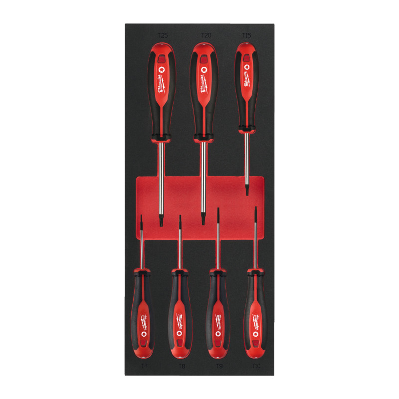 Module Servante Tournevis Torx 7 Pièces-Milwaukee Outils À Main