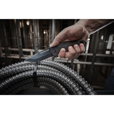 Couteau Pliant Hardline Lame Lisse 89Mm -Milwaukee Outils À Main