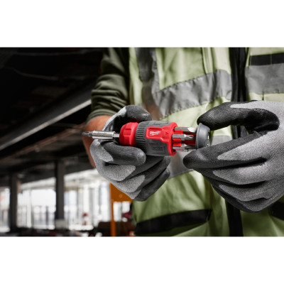 Tournevis Compact Multi-Embouts 8 En 1 -Milwaukee Outils À Main