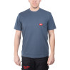 T-Shirt Travail Manches-Courtes Bleu - Taille (M)-Milwaukee Epi