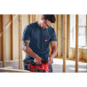 T-Shirt Travail Manches-Courtes Bleu - Taille (L)-Milwaukee Epi
