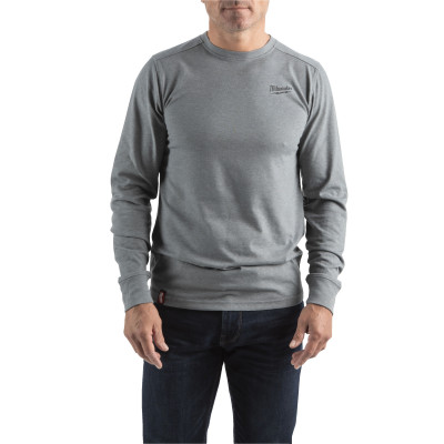 T-Shirt Hybrid Manches-Longues Gris - Taille (S)-Milwaukee Epi