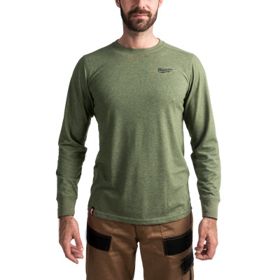 T-Shirt Hybrid Manches-Longues Vert - Taille (S)-Milwaukee Epi