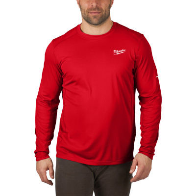 T-Shirt Workskin Manches-Longues Rouge - Taille (L)-Milwaukee Epi