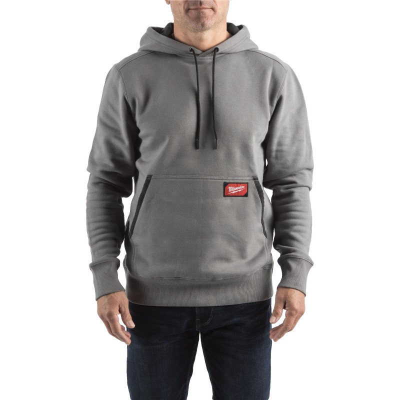 Sweat Mid À Capuche Gris - Taille (M)-Milwaukee Epi