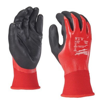 Pack Gants Enduction Complète Anti-Coupure A- 8/M- 12Pc-Milwaukee Epi