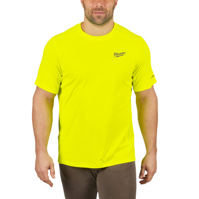 T-Shirt Workskin Manches-Courtes Jaune - Taille (S)-Milwaukee Epi