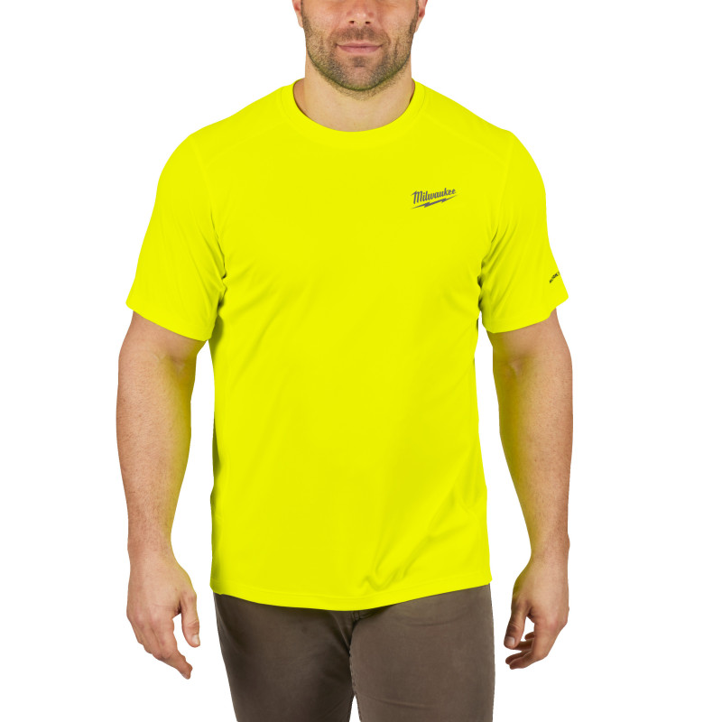 T-Shirt Workskin Manches-Courtes Jaune - Taille (Xl).-Milwaukee Epi