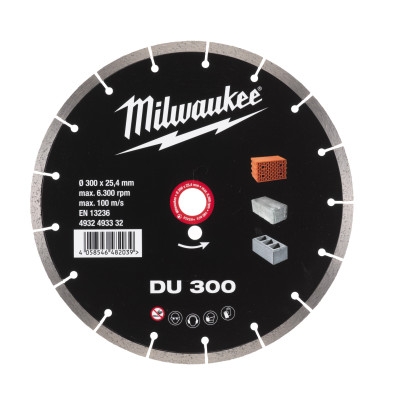 Disque Diamant Premium Du 300 mm (X1)-Milwaukee Consommable