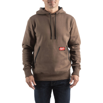 Sweat Mid À Capuche Marron - Taille (S)-Milwaukee Epi