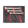 Module Servante Cles À Cliquets Maxbite 22 Pcs-Milwaukee Outils À Main
