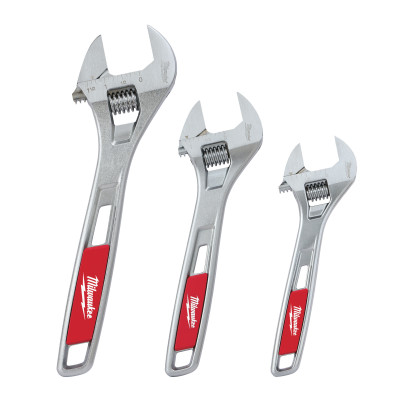Cle A Molette Triple Pack-Milwaukee Outils À Main