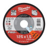 Disque À Tronçonner Pro+ 125Mm X 1,5 mm -Milwaukee Consommable