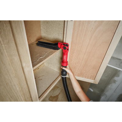 At-10 - Brosse Pivotante À Profil Bas Air-Tip-Milwaukee Systeme Attachement