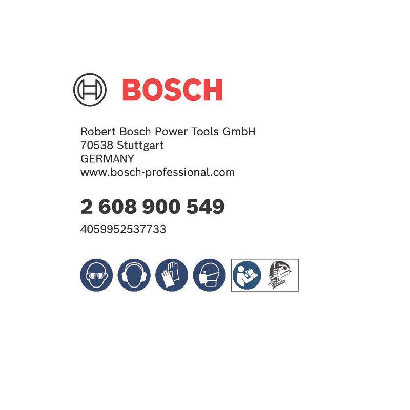 Lame De Scie Sauteuse Expert 'Hardwood 2-Side Clean', 3 Pces