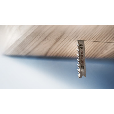 Lame De Scie Sauteuse Expert 'Wood 2-Side Clean' T 308 Bp, 5 Pces