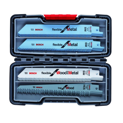 Lames De Scie Sauteuse Wood And Metal, Set De 20 Pièces S 922 Ef (5X) S 922 Bf (