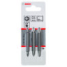 Pack De 3 Embouts De Tournevis Doubles Ph1, Ph2, Ph3, Ph1, Ph2, Ph3 60 Mm