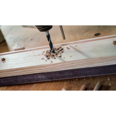 Coffret De Forets Hélicoïdaux Pro Wood, 5 Pièces  Conçus Pour Percer Le Bois, Em