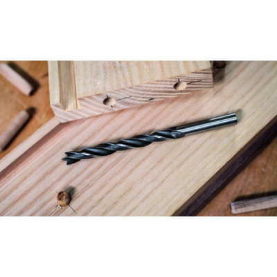 Coffret De Forets Hélicoïdaux Pro Wood, 5 Pièces Conçus Pour Percer Le Bois, Em