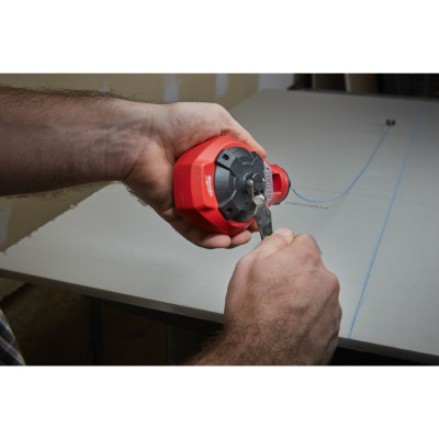 Cordeau Traceur Fin + Recharge Rouge-Milwaukee Outils À Main