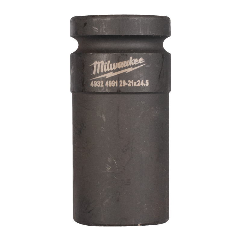 Douille Choc Rail Longues. Rect.1" 21X24,5Mm-1Pc-Milwaukee Consommable