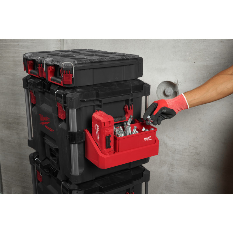 Bac Lateral Court Packout Pour Caisse-Milwaukee Packout