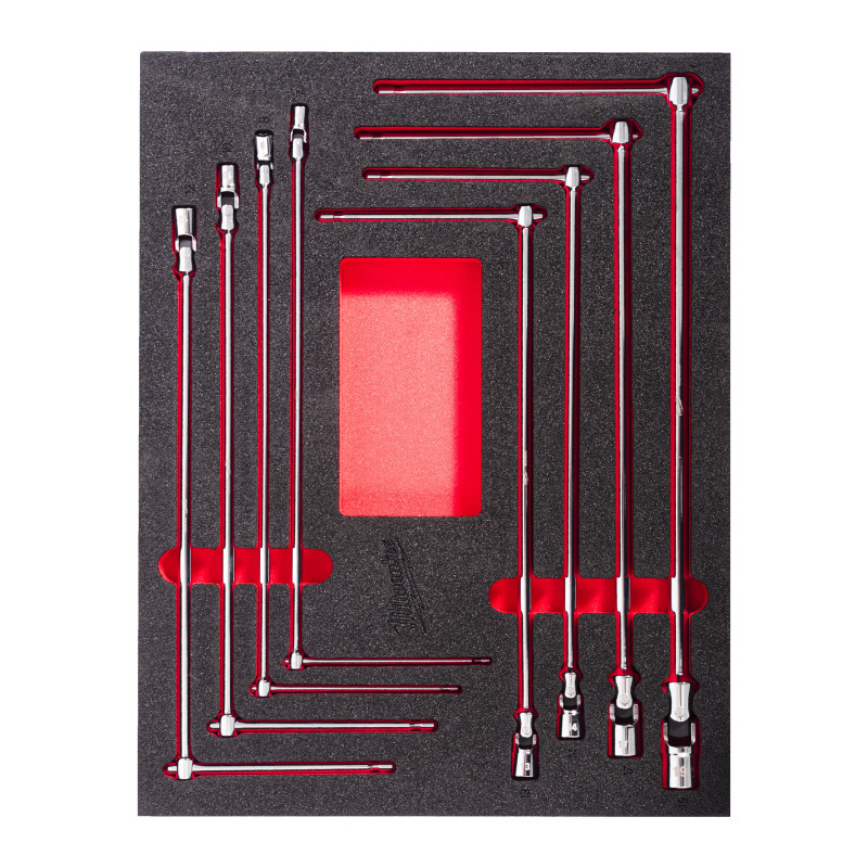 Module Packout Clé En T Avec Douille Pivotante 8Pcs-Milwaukee Outils À Main