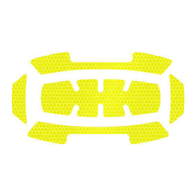 Stickers Reflechissants - Jaune - 1 Set-Milwaukee Epi