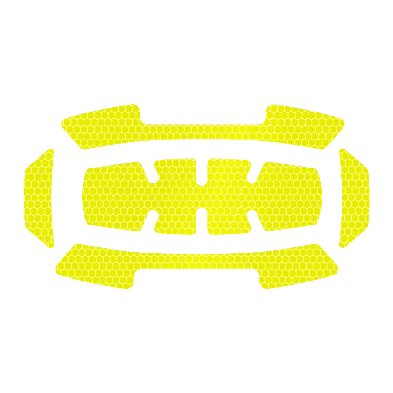 Stickers Reflechissants - Jaune - 1 Set-Milwaukee Epi