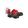 M18 Nrg-503 - Pack Nrj 18V, 5,0 Ah R Red Lithium, Système M18 + Offert 1 Batteri