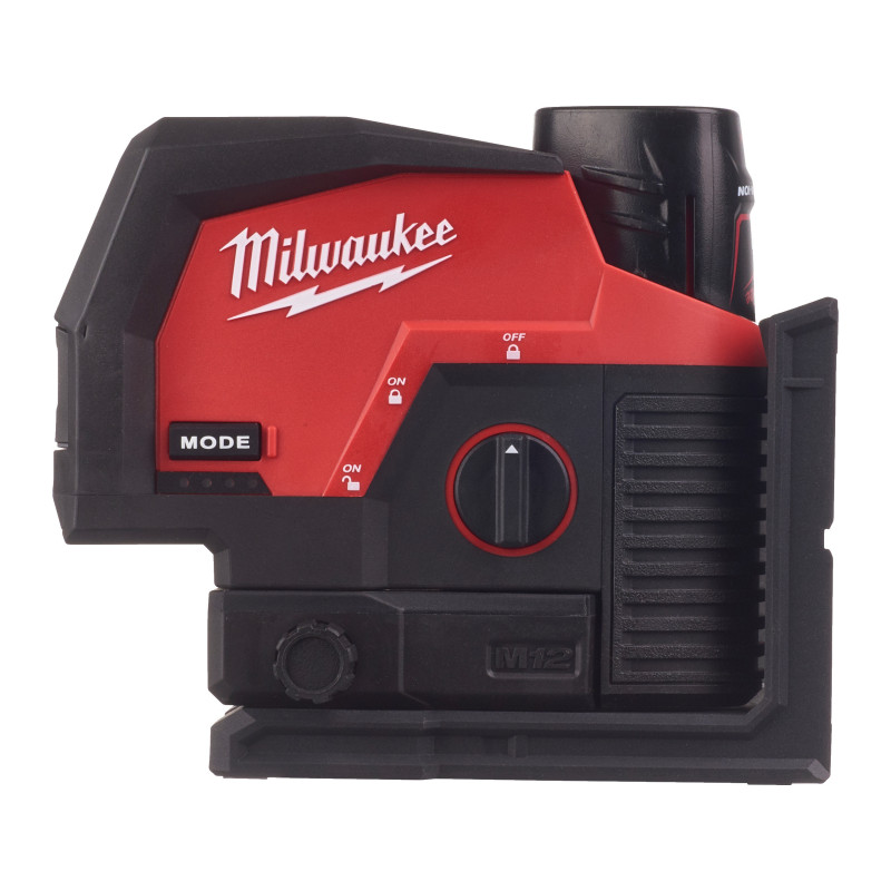 M12 Cllp-301C - Laser Vert 2 Lignes Avec Aplomb, 12V, 3Ah-Milwaukee Machines