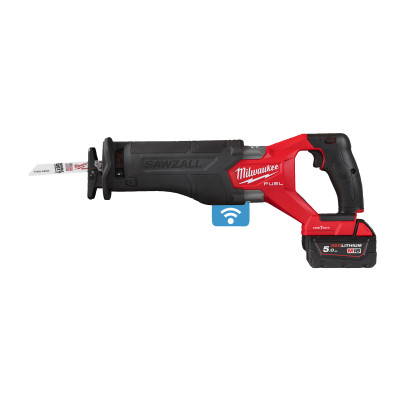 M18 Onefsz-502X - Scie Sabre Fuel One-Key 18V, 5Ah -Milwaukee Machines