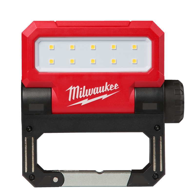 L4 Ffl-301 - Lampe Orientable 4V, 3Ah, 550 Lumens-Milwaukee Batteries, Chargeurs