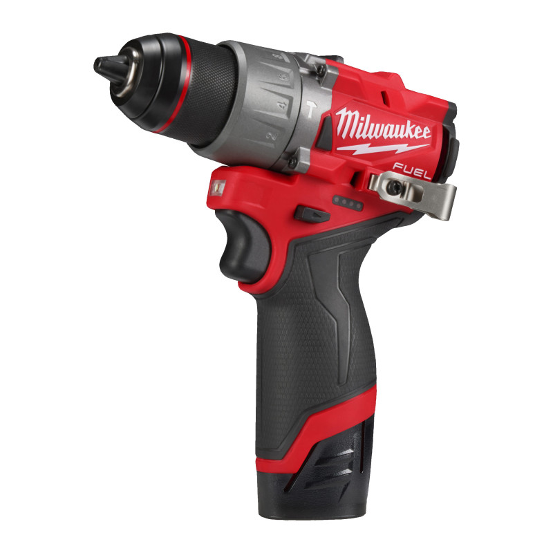 M12 Fpd2-202X - Perceuse À Percussion Fuel 13Mm, 12V, 2Ah, 40 Nm-Milwaukee Machi