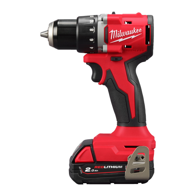 M18 Blddrc-202C - Perceuse Visseuse Brushless,18V, 2,0 Ah , 60 Nm -Milwaukee Mac