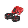 M18 Forgenrg-122 - Pack Nrg 18V, 12.0 Ah Forge Red Li-Ion, Système M18-Milwaukee