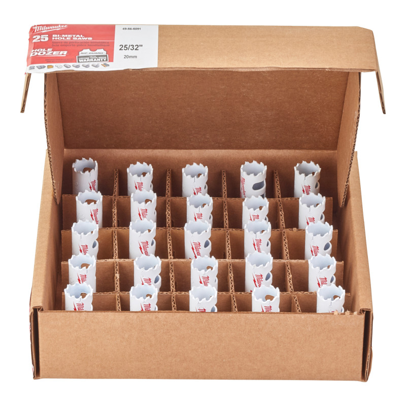 Scie Cloche Hole Dozer Bimétal Cobalt 4/620Mm 1Pc(25)-Milwaukee Consommable