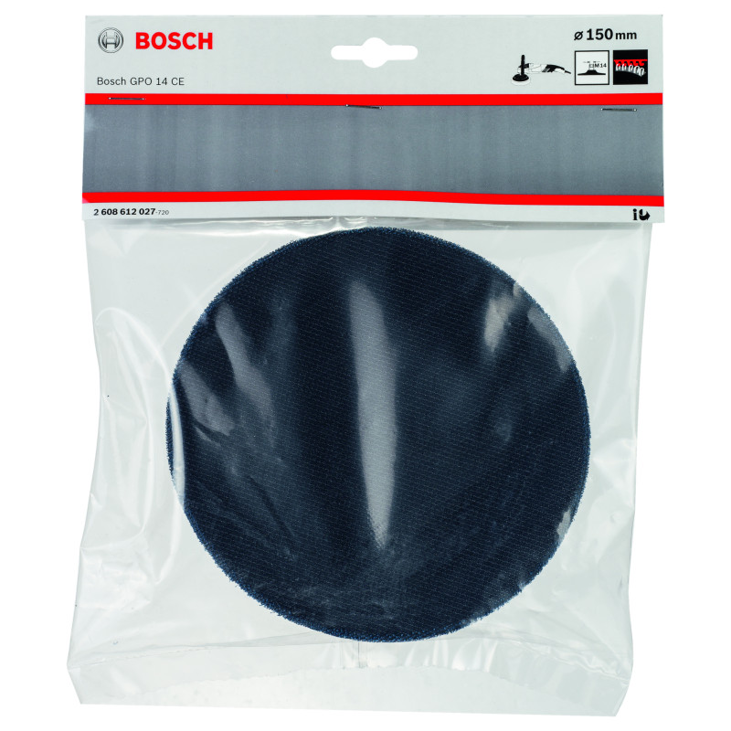 Plateau De Ponçage M 14, Ø 150 mm, Avec Système Auto-Agrippant Diamètre 150 mm