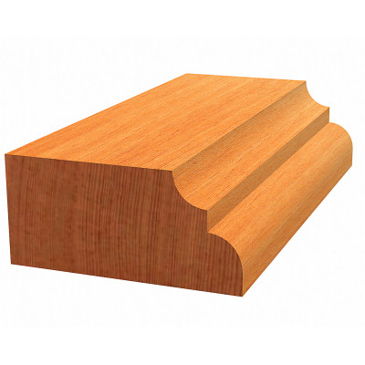 Fraise À Profiler C Avec Roulement À Billes, À Deux Tranchants, Carbure